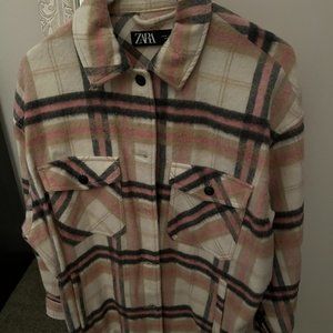 ZARA Wool Blend Overshirt